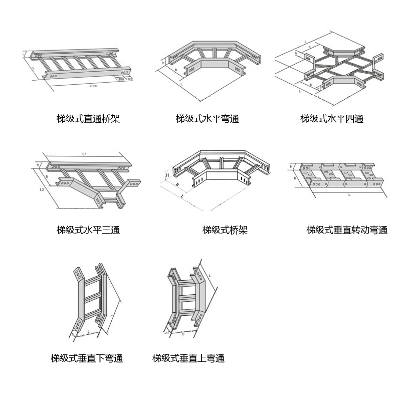 梯級(jí)式電纜橋架